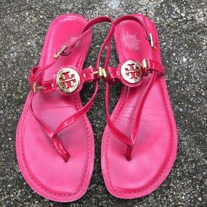 Hot Pink Tory Burch Sandals